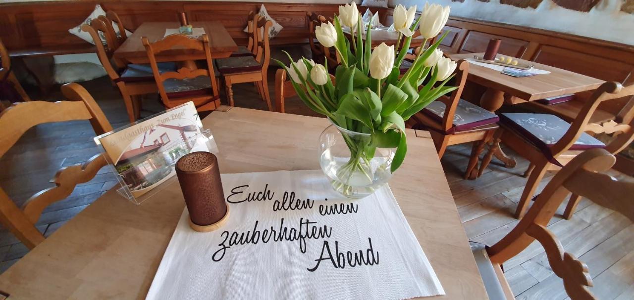 Landgasthaus "Zum Engel" Neuleiningen Luaran gambar